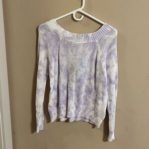 NWT Purple cloud sweater